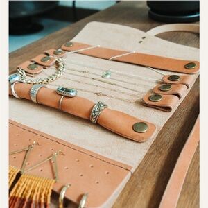 Huck Phinn Leatherworks Jewelry Burrito